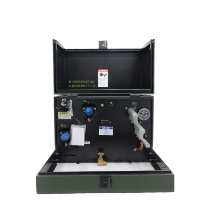 Máy biến áp gắn trên một pha